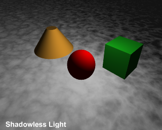 shadowless light render